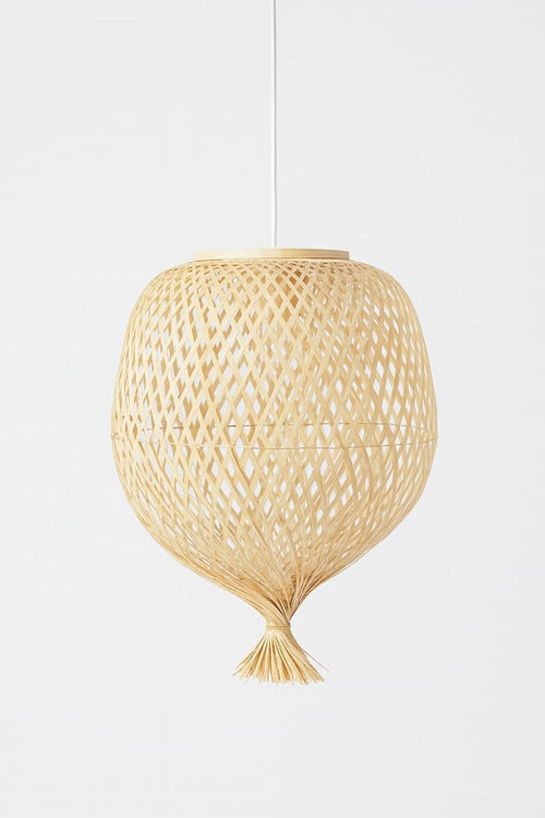 Bamboo chandelier ￼