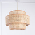 Rattan Chandelier