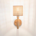 Rattan Wall Sconce