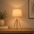 Wooden Table Lamp